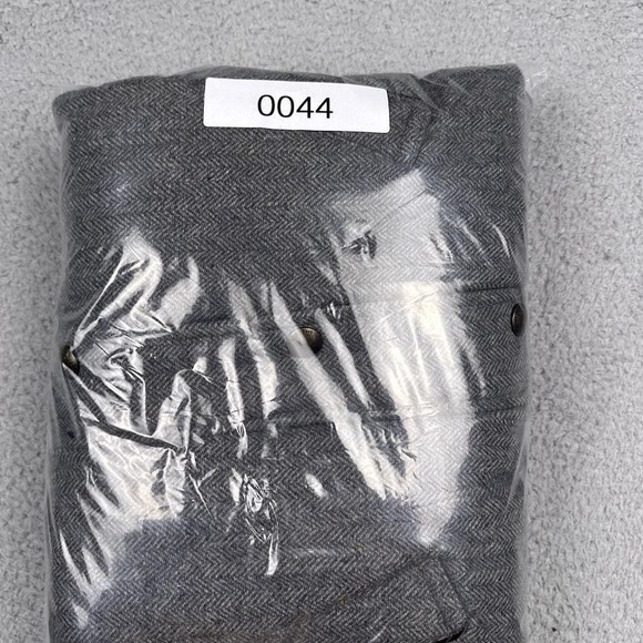 Jos. A. Bank 1905 Vest Mens XL Gray Wool Herringbone Quilted Tweed Field Pockets - Picture 12 of 12